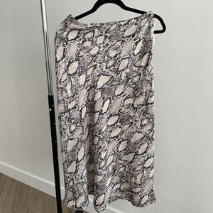 Snake Skin pattern skirt